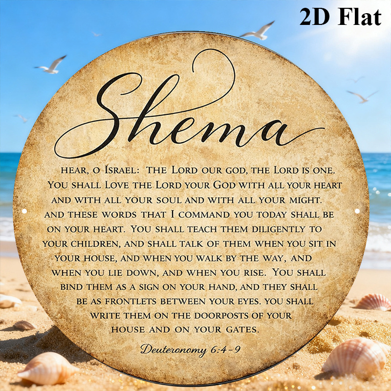 Art & Craft Paper Origami - CIFBUY Vintage Judaica Scripture Aluminum Wall