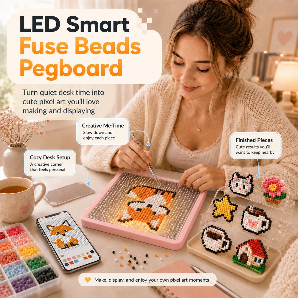 Art Craft App - Smart LED Bead Art Board with