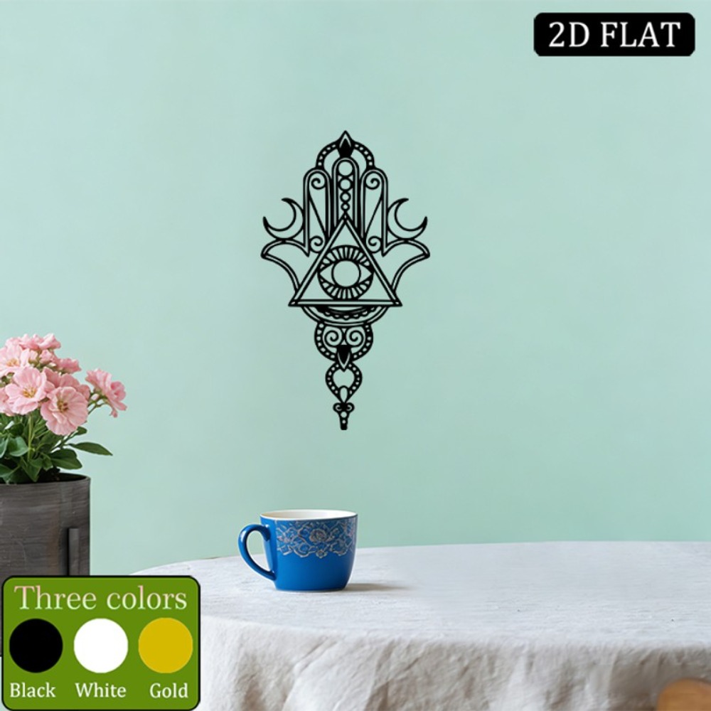 Art & Craft Paper Origami - CIFBUY Iron Wall Art Hamsa Evil