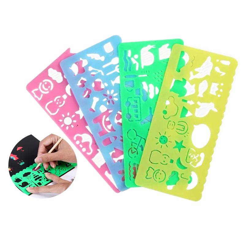 Art Craft Template - Children Drawing Toys DIY Painting Template