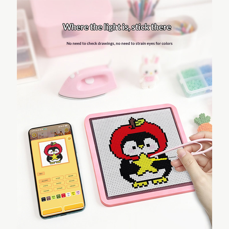 Art Craft App - LED Intelligent Perler Bead Pegboard With