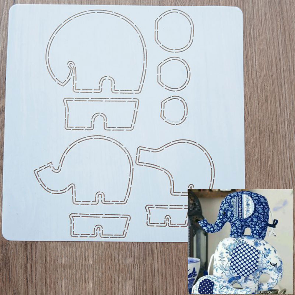 Plasitc Quilting Template Sten - Art Craft Template ulasan dan harga