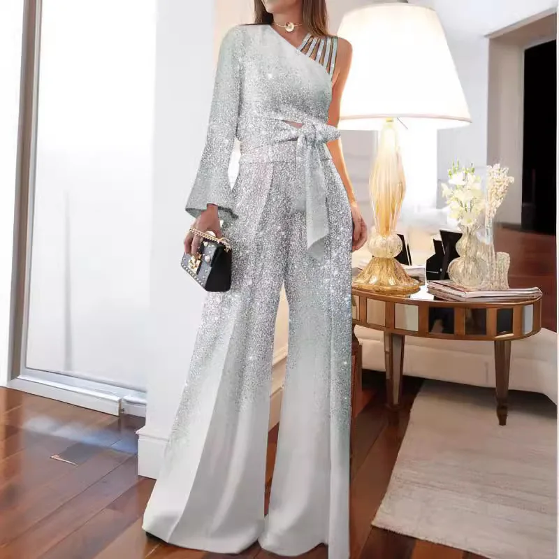 Elegant Two 2 Piece Sets Women - Silk Painting Dye ulasan dan harga