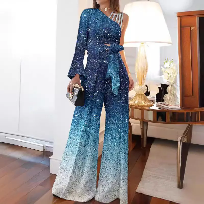 Elegant Two 2 Piece Sets Women - Silk Painting Dye ulasan dan harga