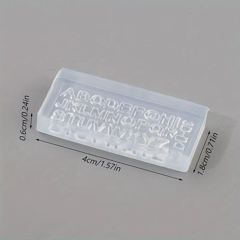 3D Letter Nail Art Silicone Mo - Art And Craft Letter Z ulasan dan harga