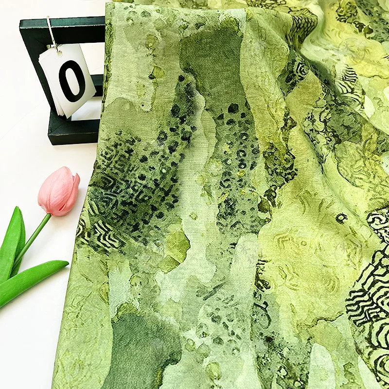 Green ink dyeing oil painting  - Silk Painting Dye ulasan dan harga