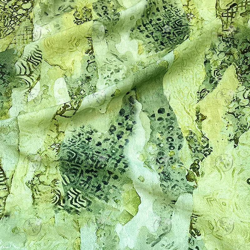 Green ink dyeing oil painting  - Silk Painting Dye ulasan dan harga