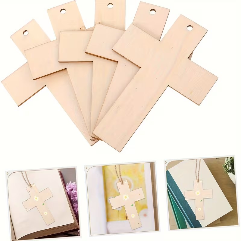DIY Craft Kit Natural Wood Cro - Art Craft Meaning ulasan dan harga