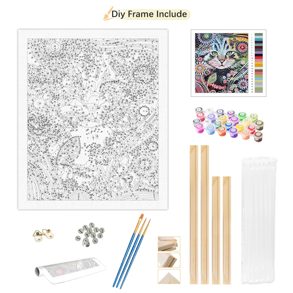 RUOPOTY Sunset Beach Paint By  - Art Craft Easy Ideas ulasan dan harga