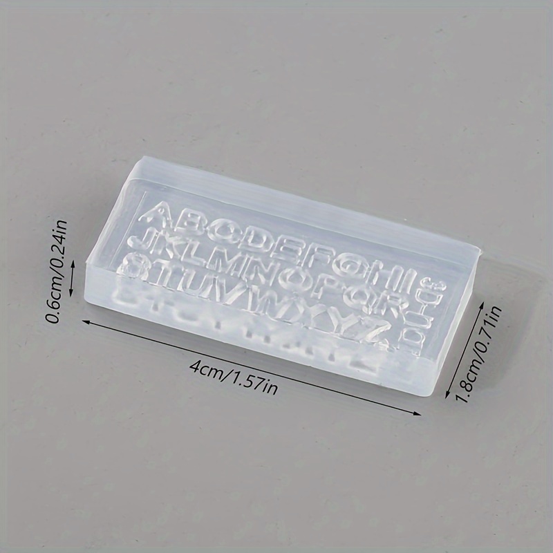 3D Letter Nail Art Silicone Mo - Art And Craft Letter Z ulasan dan harga