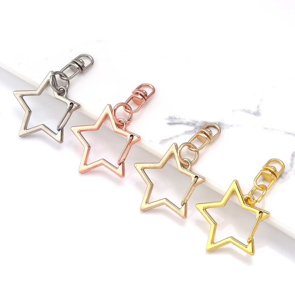 10Pcs Alloy Star Shaped Snap K - Art Craft Gifts ulasan dan harga