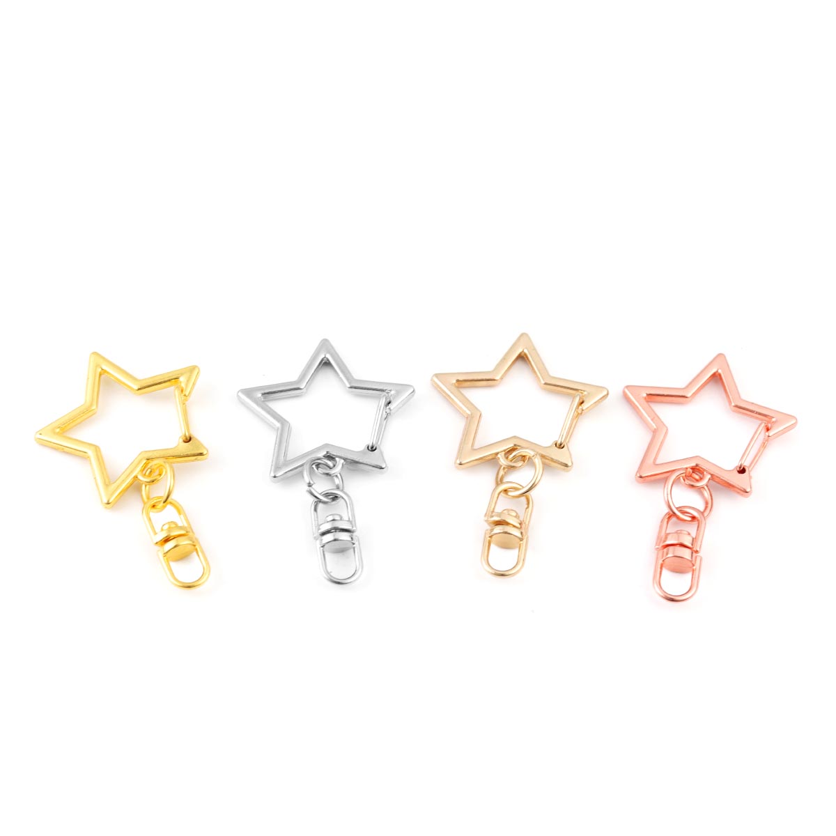 10Pcs Alloy Star Shaped Snap K - Art Craft Gifts ulasan dan harga