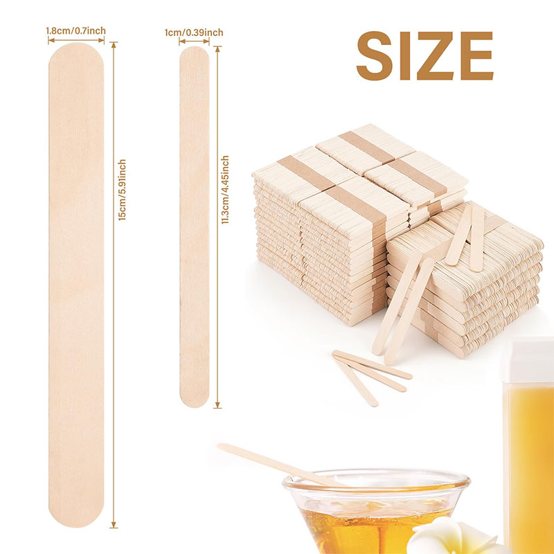 50PCS Popsicle Sticks Natural  - Art Craft With Ice Cream Stick ulasan dan harga
