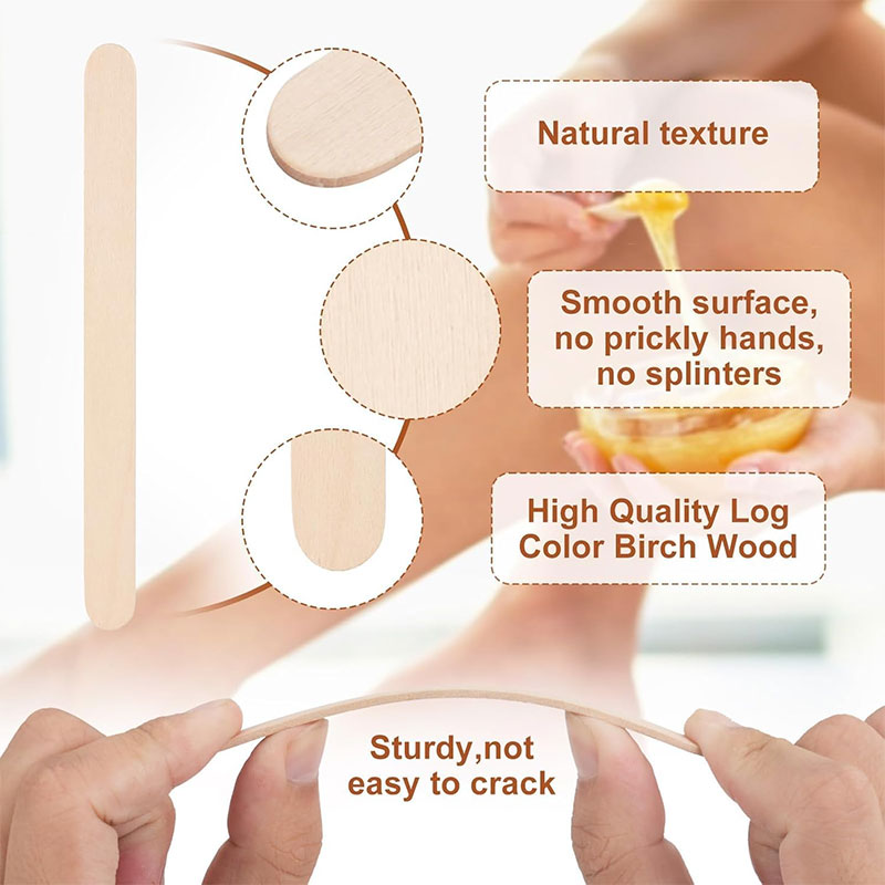 50PCS Popsicle Sticks Natural  - Art Craft With Ice Cream Stick ulasan dan harga