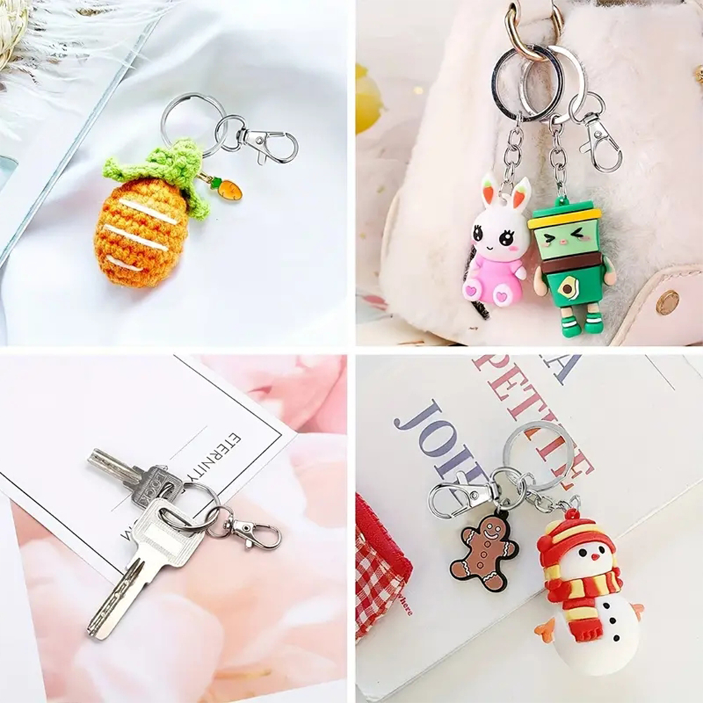10/20/30/50 Set Swivel Keychai - Art Craft Gifts ulasan dan harga