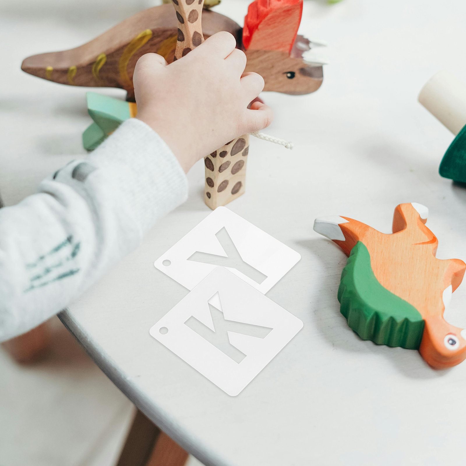 1Set Portable Reusable A-Z Alp - Art And Craft Letter Z ulasan dan harga