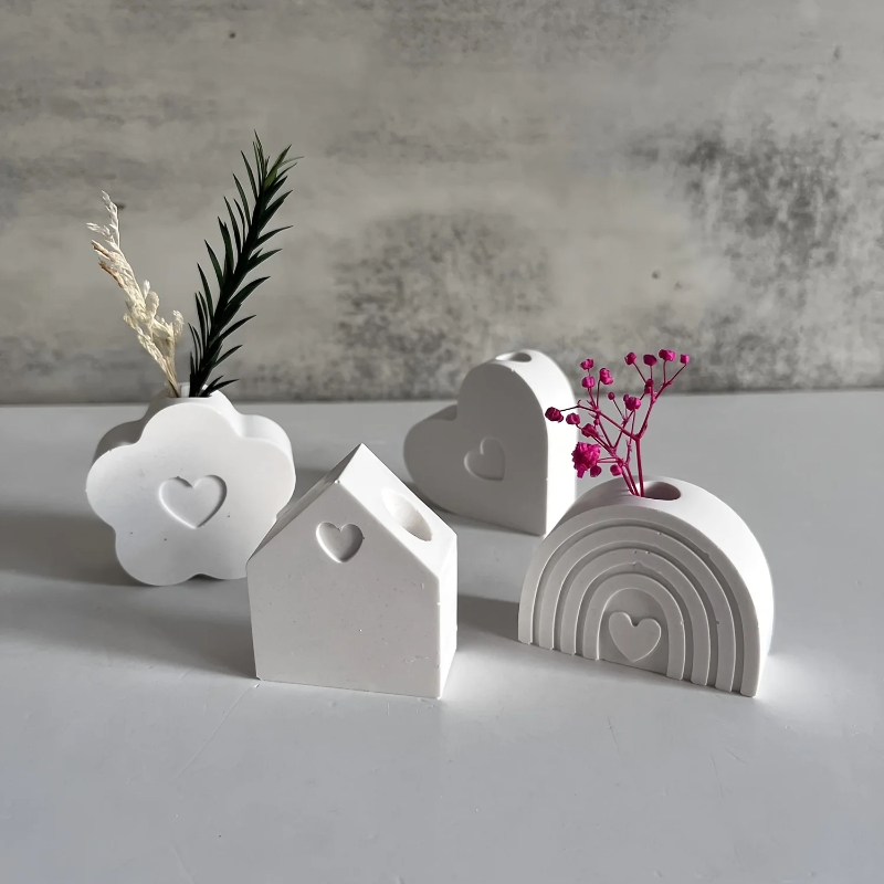 1/4pcs Silicone Vase Molds for - Art Craft Rainbow ulasan dan harga