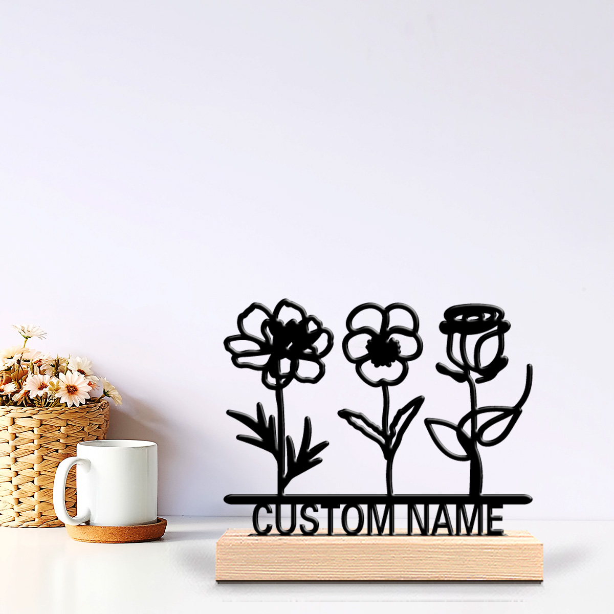 1pc Fashion flowers Customizab - Art Craft Gifts ulasan dan harga