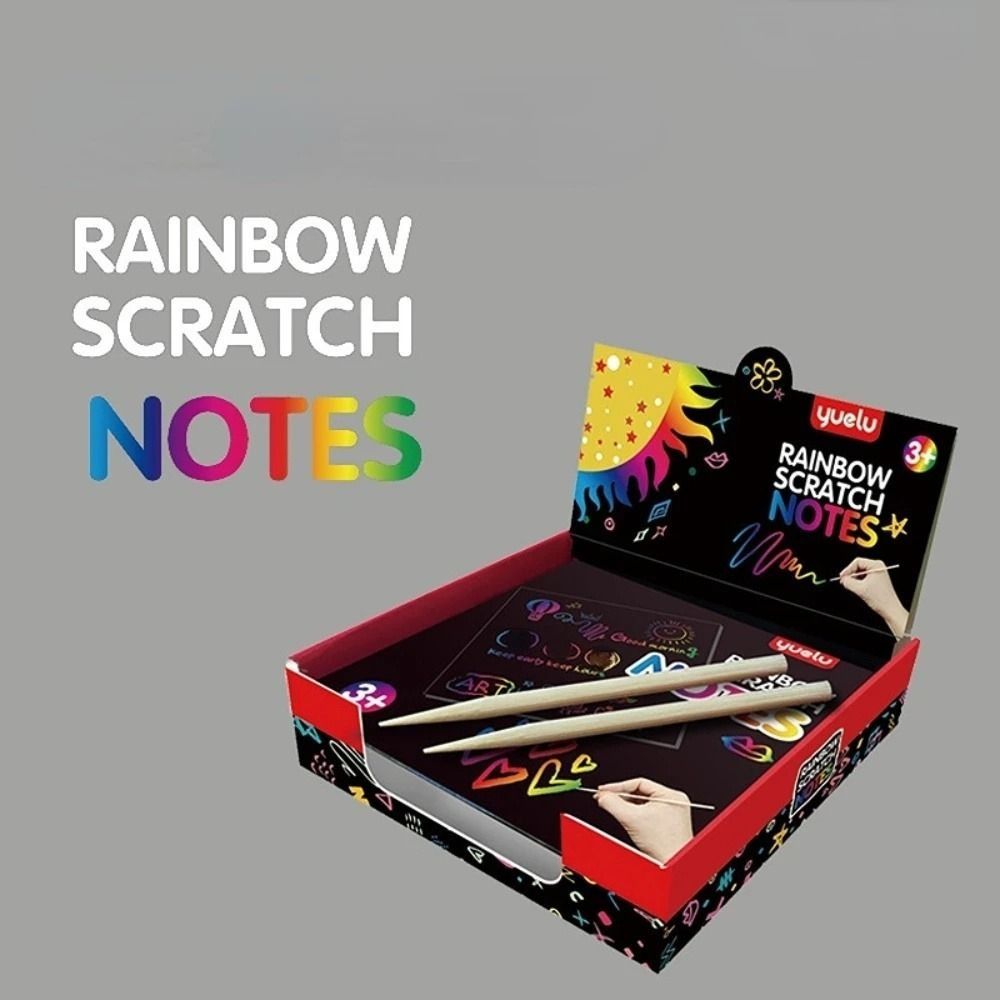 Scratch Art Craft Painting Tem - Art Craft Rainbow ulasan dan harga