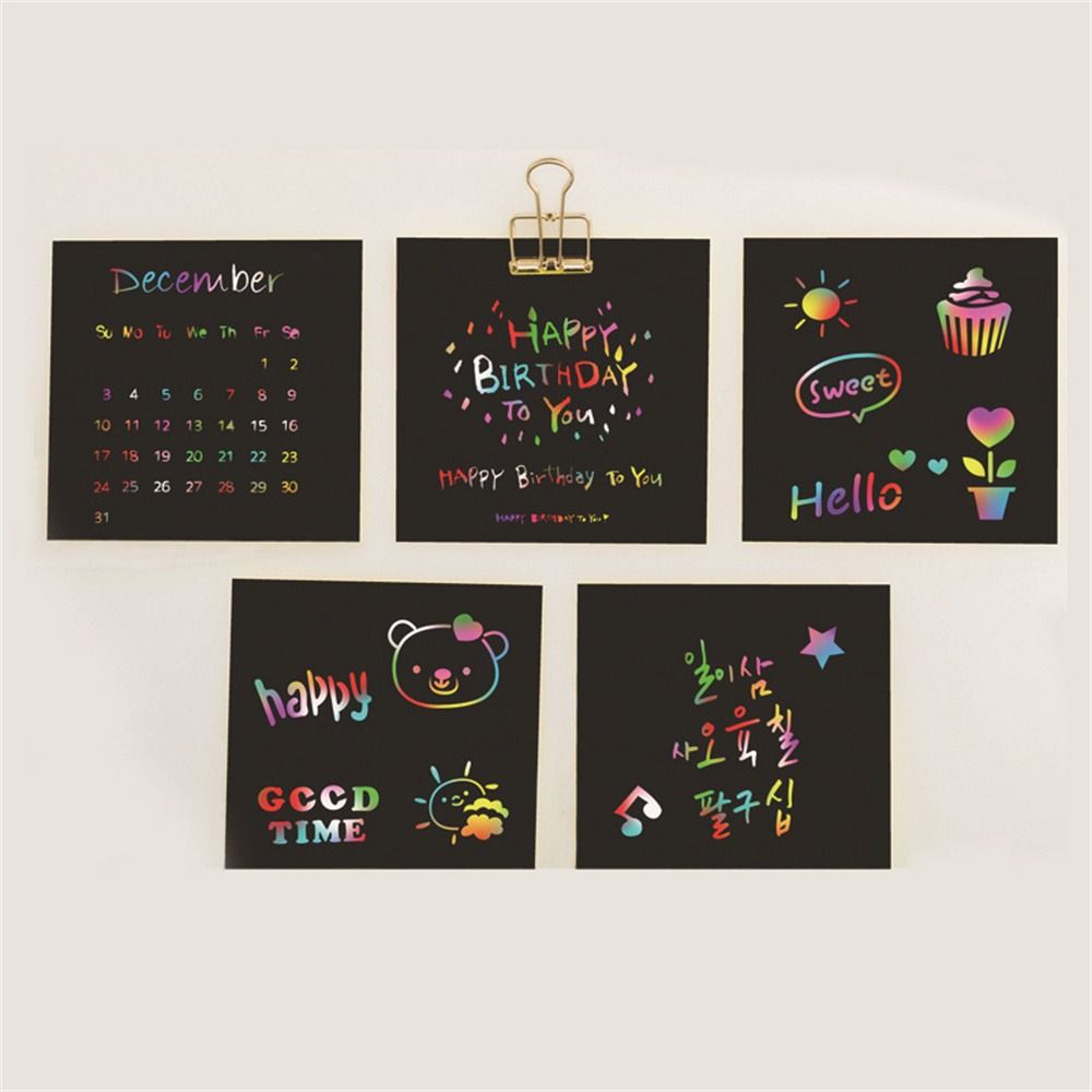 Scratch Art Craft Painting Tem - Art Craft Rainbow ulasan dan harga