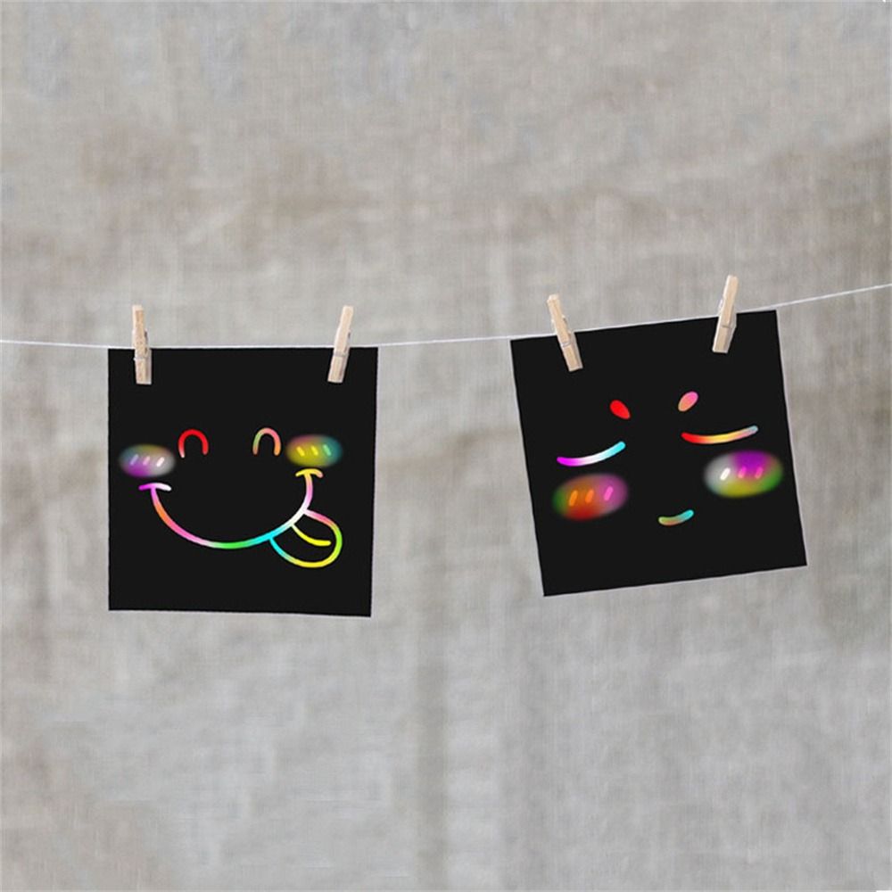 Scratch Art Craft Painting Tem - Art Craft Rainbow ulasan dan harga