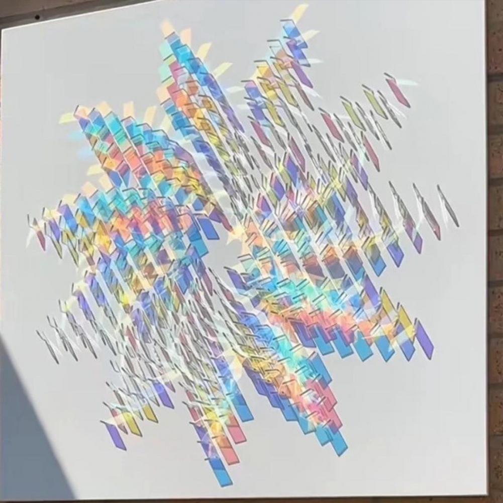Multi-layer Light Art Acrylic  - Art Craft Rainbow ulasan dan harga