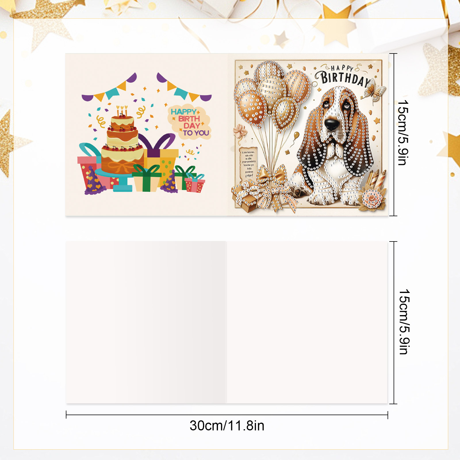 6 Pcs Diamond Art Painting Gre - Art Craft Animals ulasan dan harga
