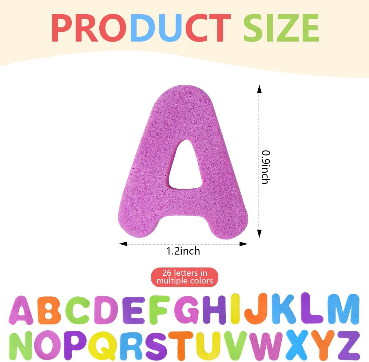 156-468pcs Foam Letter Sticker - Art And Craft Letter Z ulasan dan harga