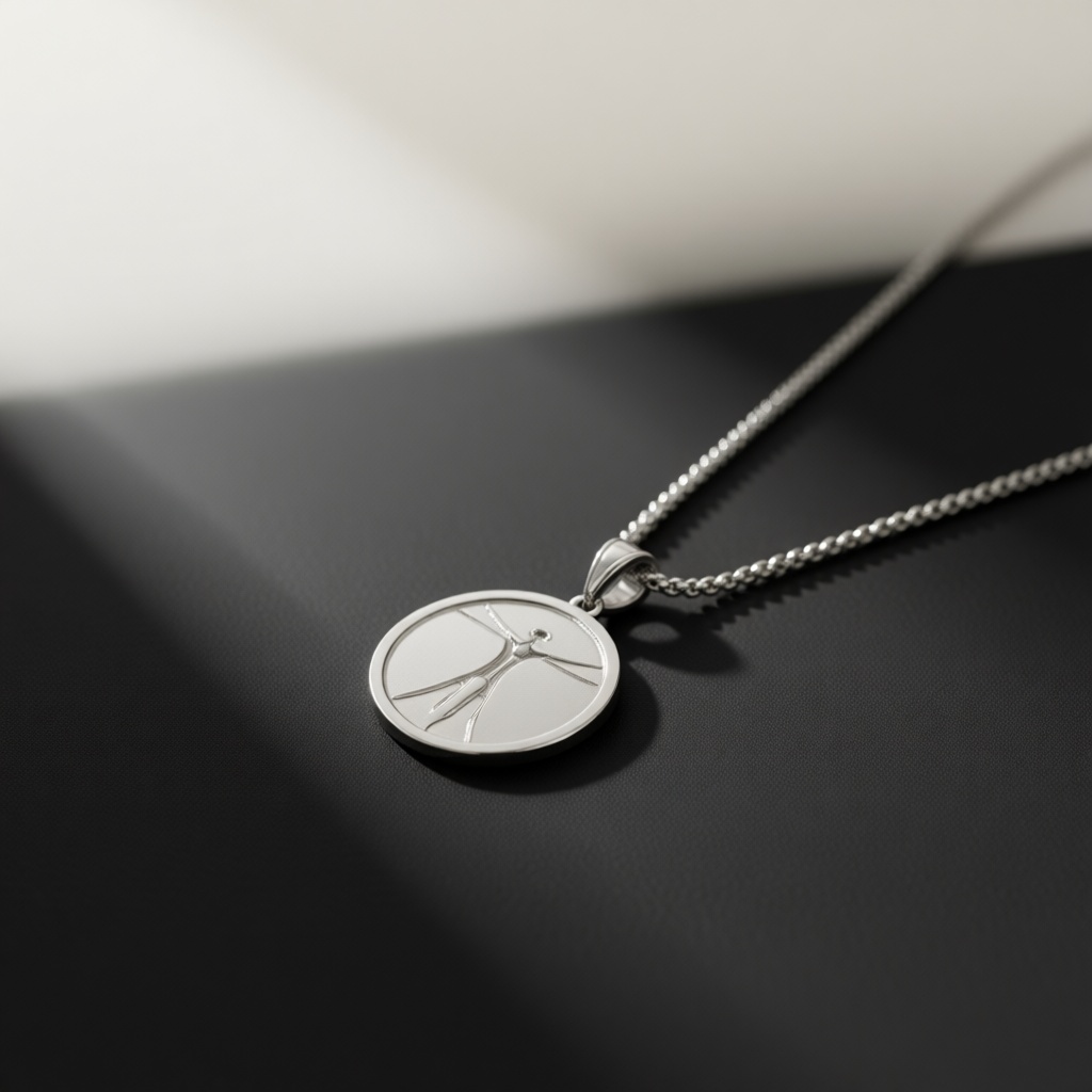 Classic Vitruvian Man Medallio - Art Craft Meaning ulasan dan harga