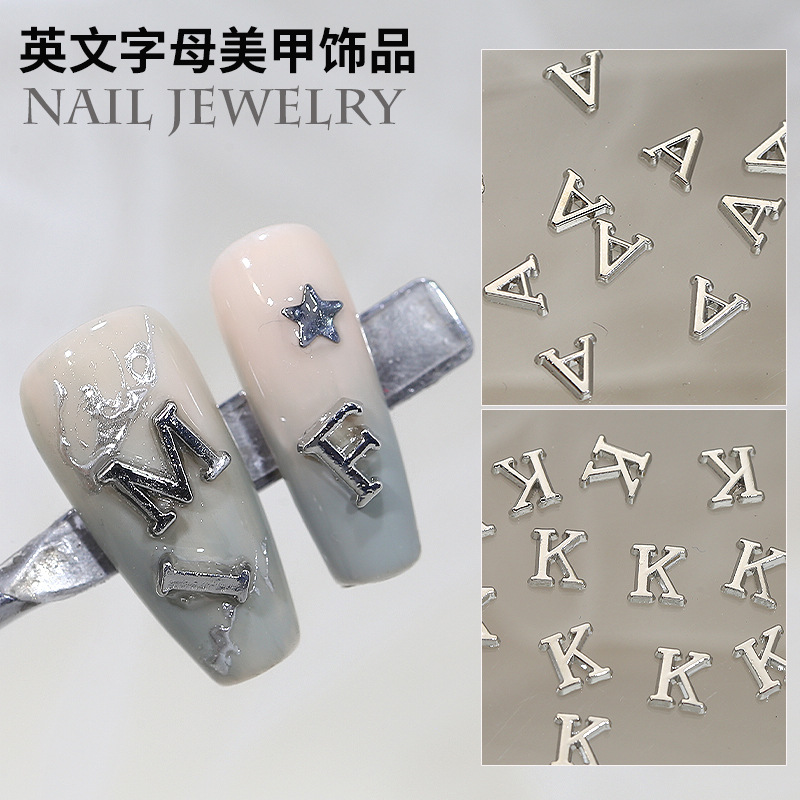 26Pcs 3D Silver Alphabet A-Z E - Art And Craft Letter Z ulasan dan harga