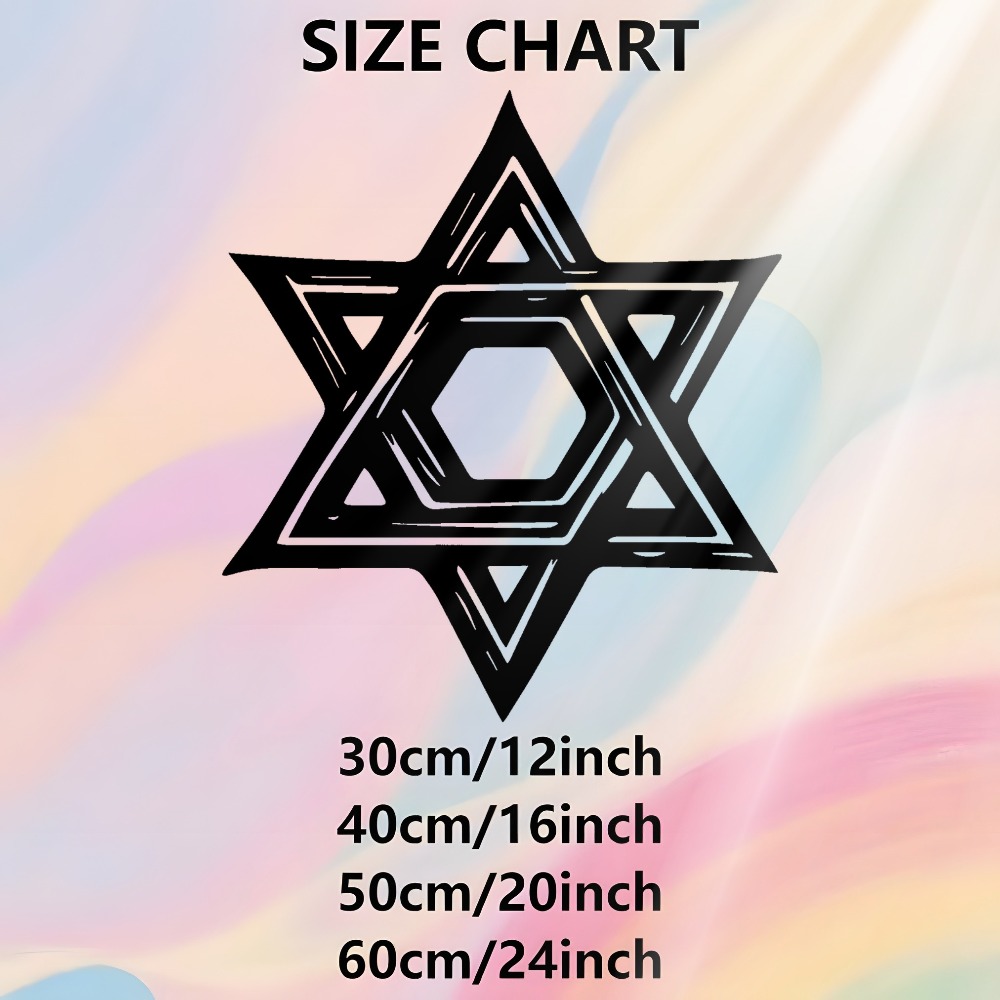 CIFBUY Iron Wall Art Star of D - Art & Craft Paper Origami ulasan dan harga