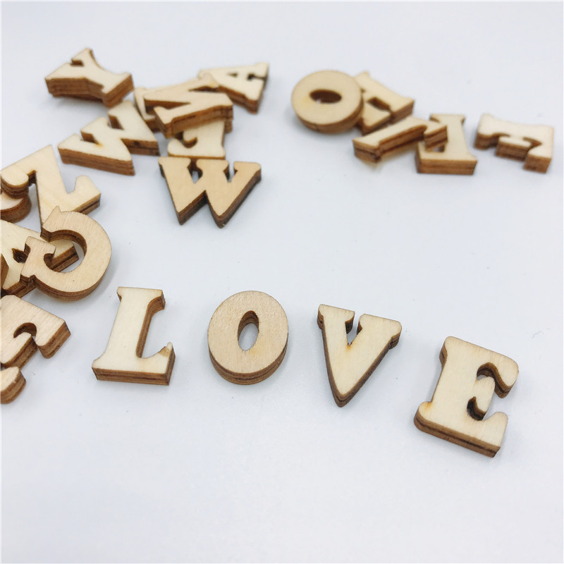 100/200/400PCS Mini Unfinished - Art And Craft Letter Z ulasan dan harga