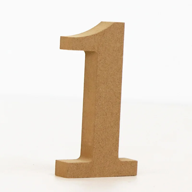 10cm Wood Color Numbers 0-9  L - Art And Craft Letter Z ulasan dan harga