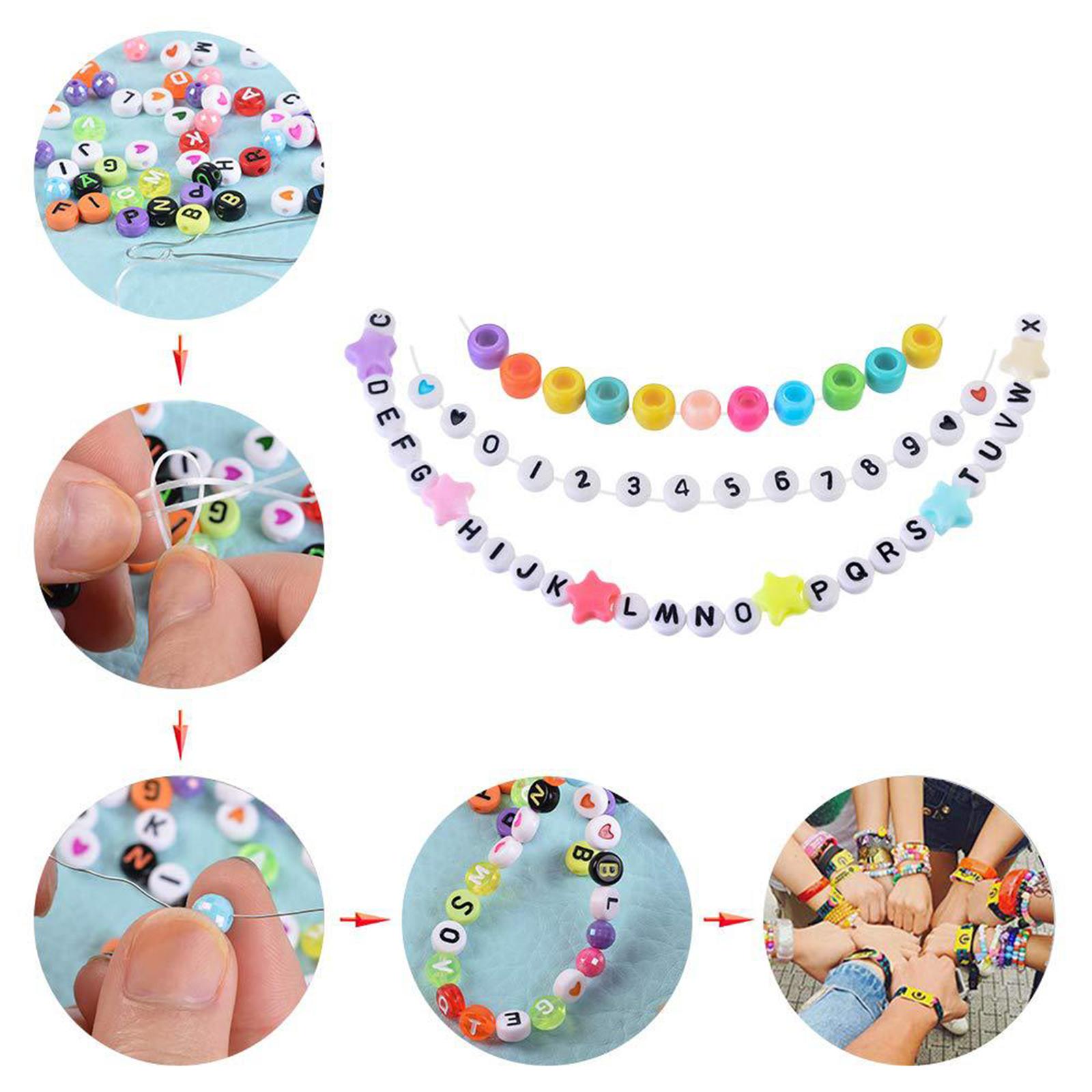 1200Pcs Alphabet Letter Beads  - Art And Craft Letter Z ulasan dan harga
