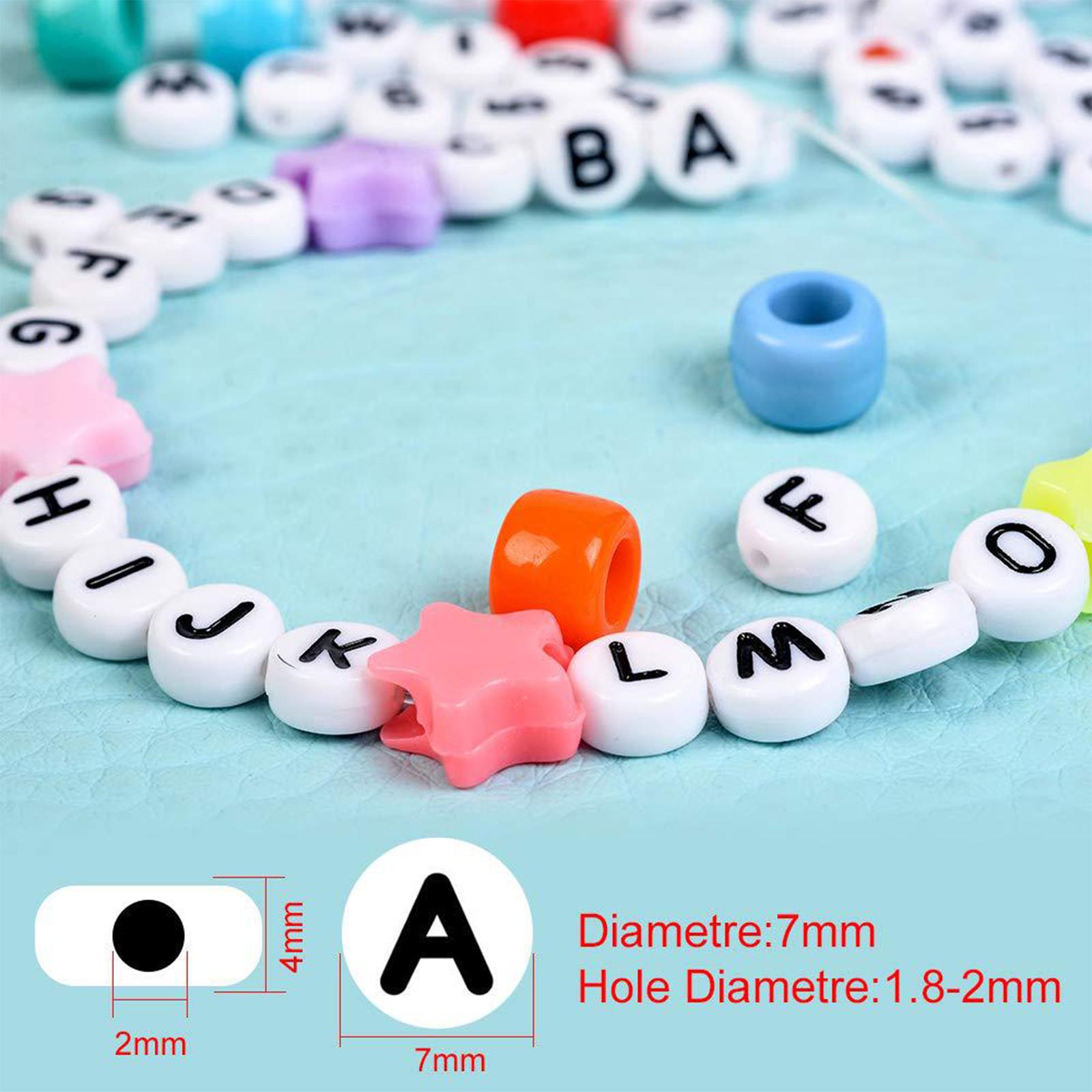 1200Pcs Alphabet Letter Beads  - Art And Craft Letter Z ulasan dan harga