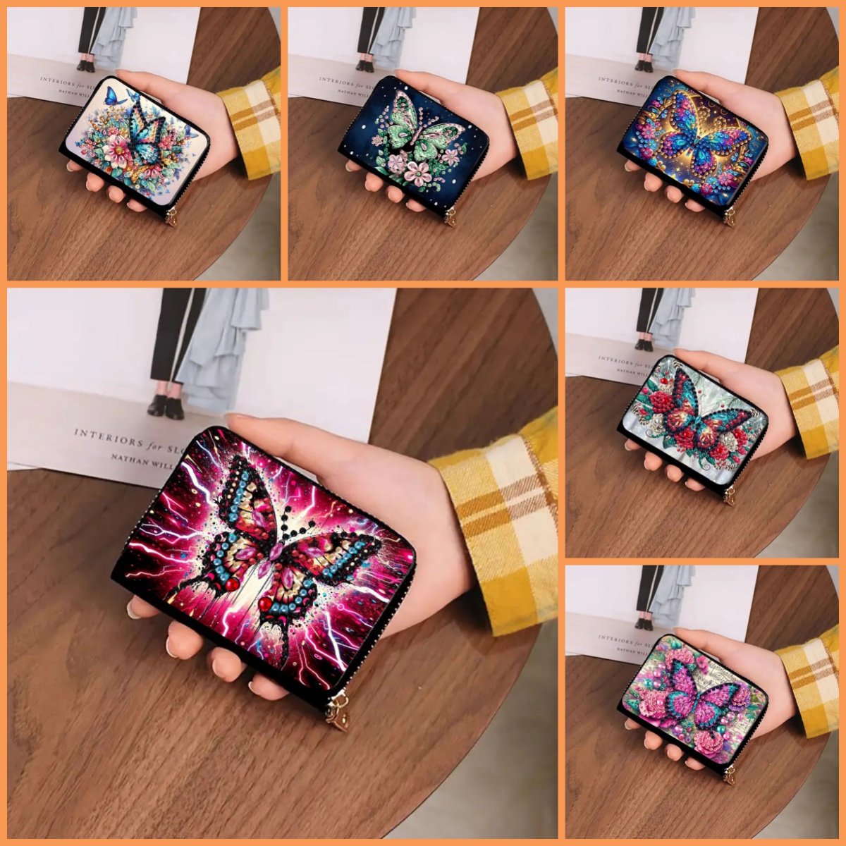1 DIY Diamond Painting Set wit - Art Craft Butterfly ulasan dan harga