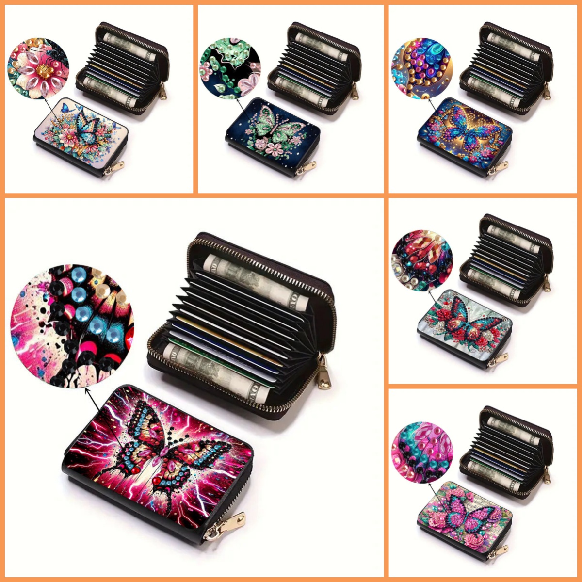 1 DIY Diamond Painting Set wit - Art Craft Butterfly ulasan dan harga
