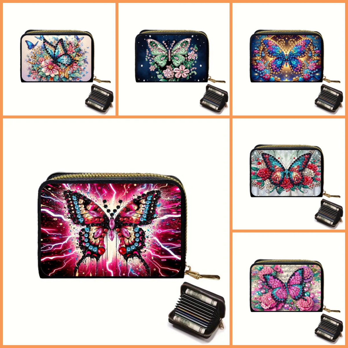 1 DIY Diamond Painting Set wit - Art Craft Butterfly ulasan dan harga