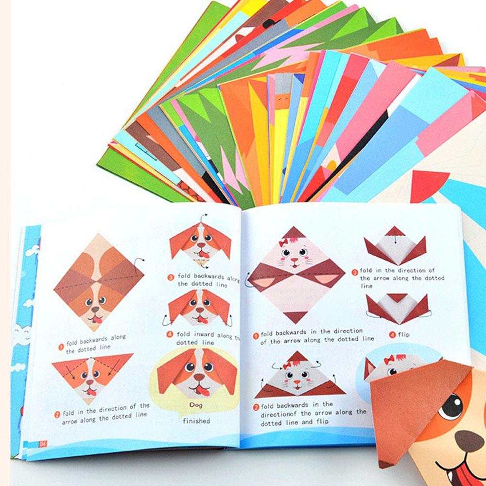 Origami Kit 30/108 Sheets Orig - Art Craft Rainbow ulasan dan harga