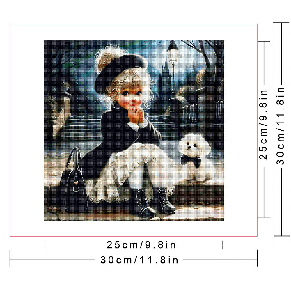 Sz26The Studded Diy Diamond Mo - Art Craft Animals ulasan dan harga