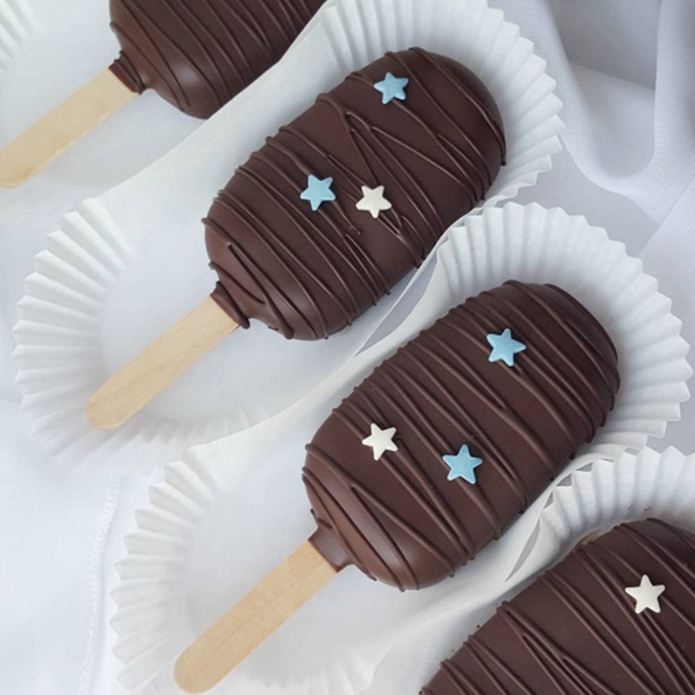 400PCS Wooden Ice Cream Sticks - Art Craft With Ice Cream Stick ulasan dan harga