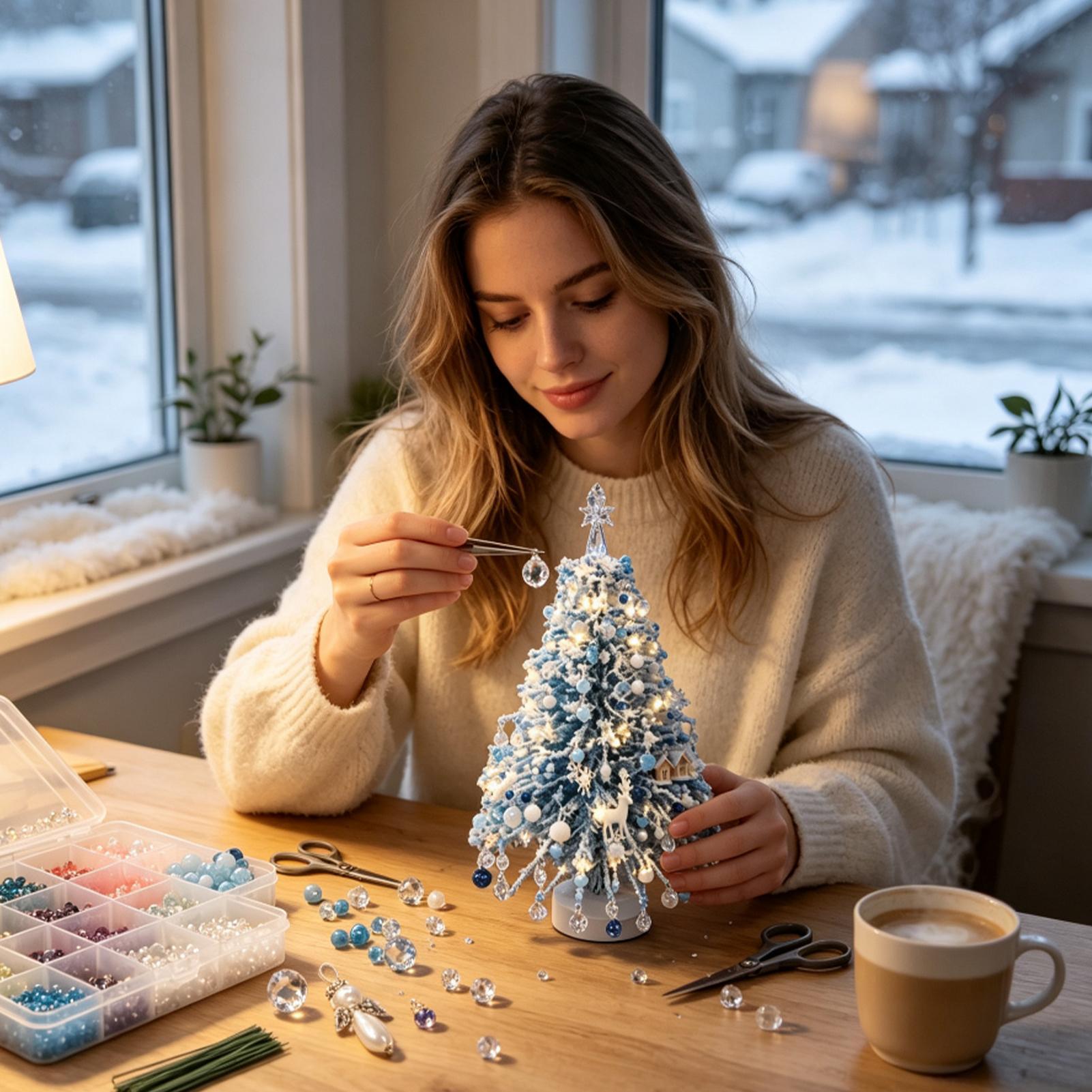 Christmas Tree Beading Art Win - Art Craft Animals ulasan dan harga