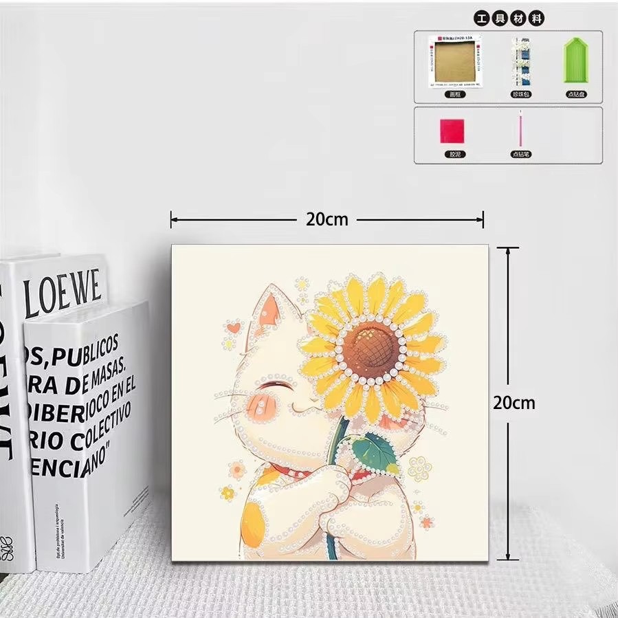 Owl Diamond Pearl Art DIY Pain - Art Craft Animals ulasan dan harga