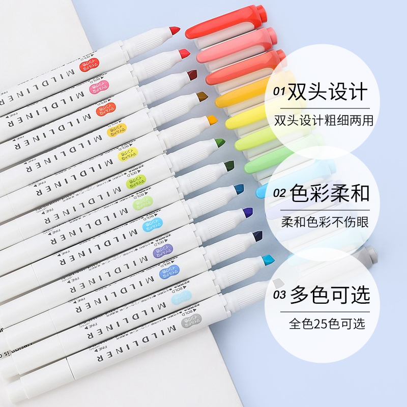 5/10pcs Zebra Highlighter Pen  - Stabilo Marker Boss ulasan dan harga