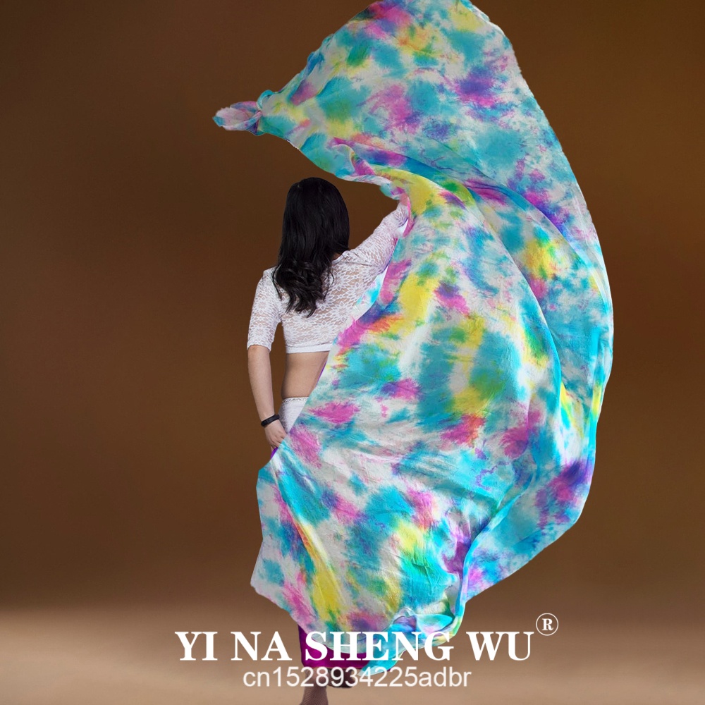 100%real Silk Veil Tie-Dye Bel - Silk Painting Dye ulasan dan harga