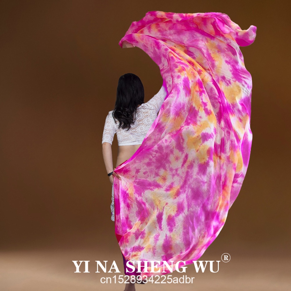100%real Silk Veil Tie-Dye Bel - Silk Painting Dye ulasan dan harga