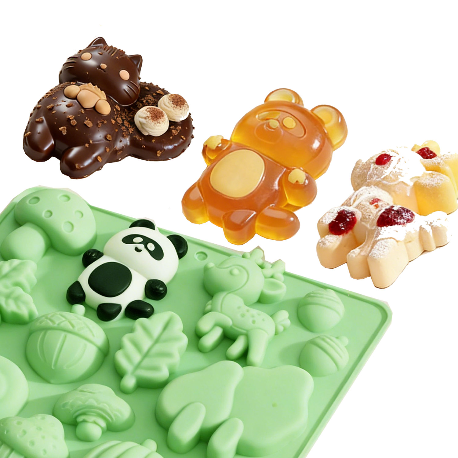 1 Silicone Cake Mold in the Sh - Art Craft Resin ulasan dan harga