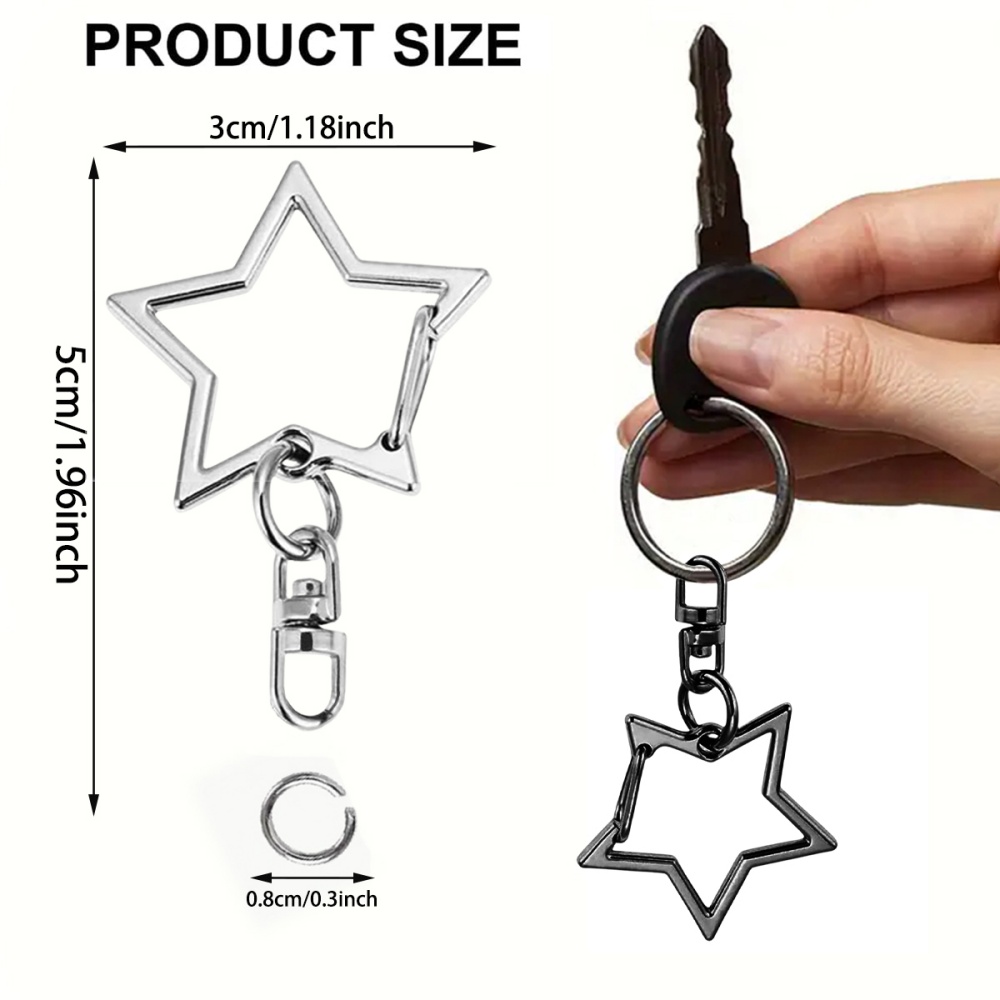 5/15/25/50Sets Star Shaped Sna - Art Craft Gifts ulasan dan harga