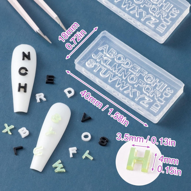 2/4 Sets Transparent Mini A-Z  - Art And Craft Letter Z ulasan dan harga