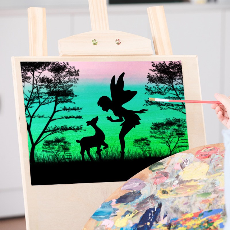 16 Sheets/Set A4 Dream Silhoue - Art Craft Template ulasan dan harga